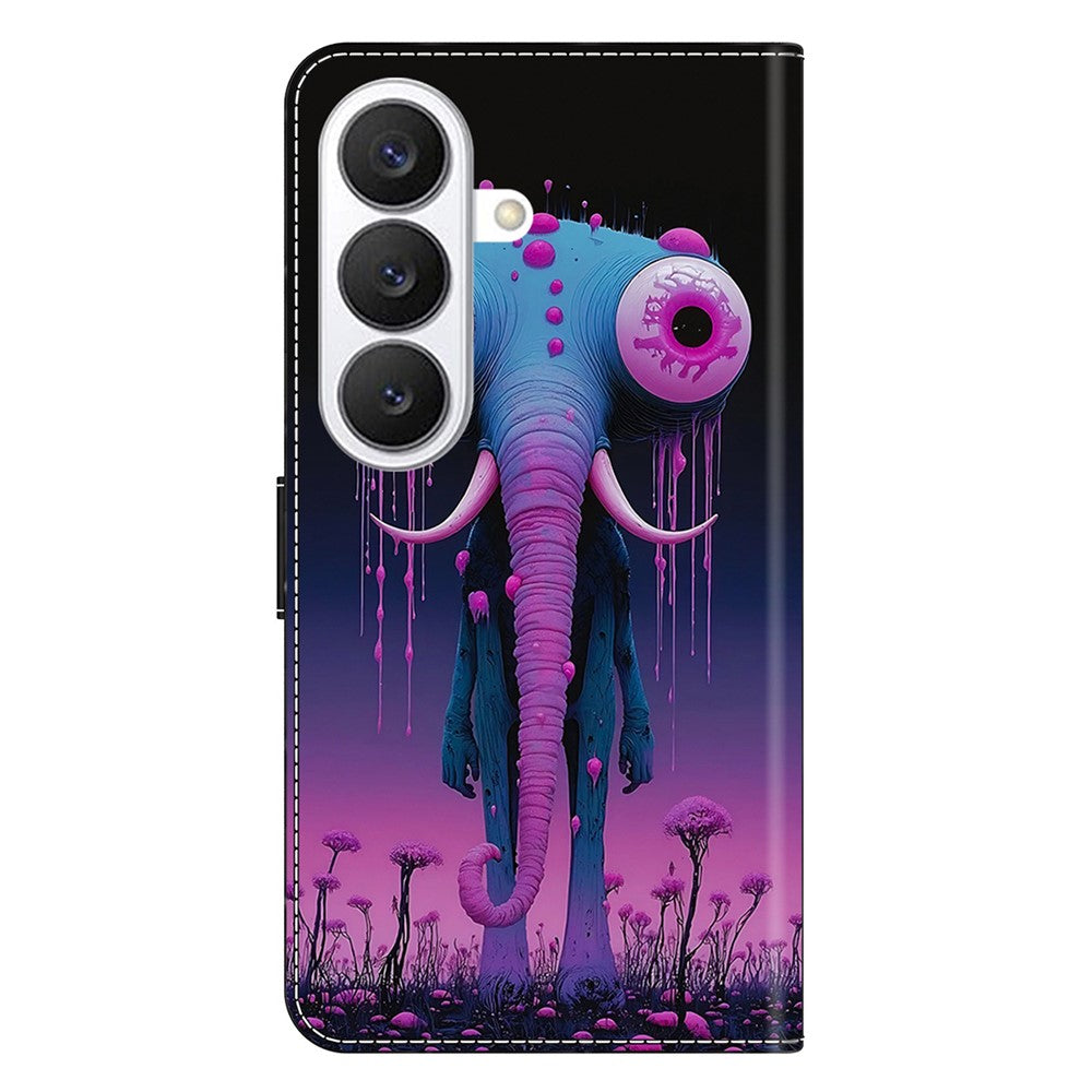 For Samsung Galaxy S26+ Wallet Stand Case Pattern Printing Leather Phone Cover