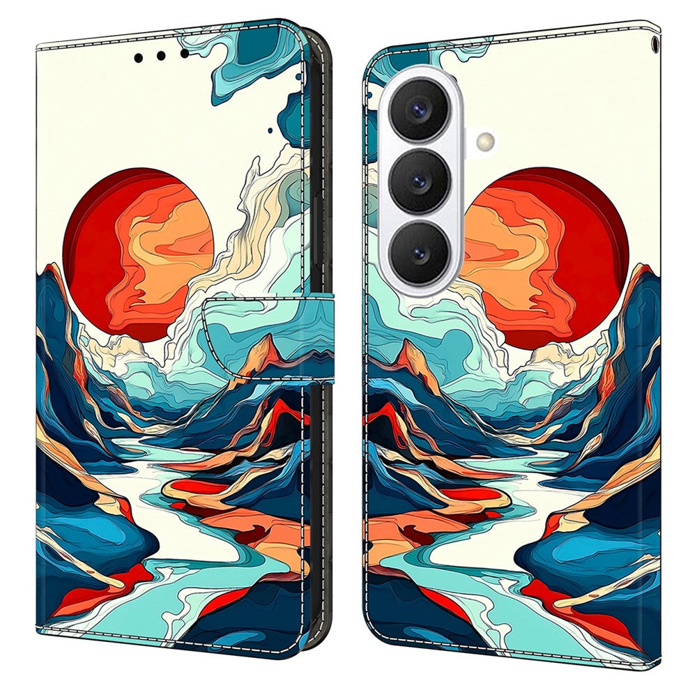 For Samsung Galaxy S26+ Wallet Stand Case Pattern Printing Leather Phone Cover