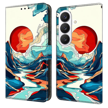 For Samsung Galaxy S26+ Wallet Stand Case Pattern Printing Leather Phone Cover