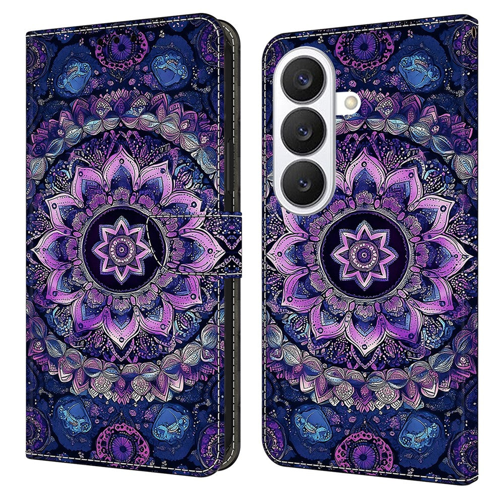 For Samsung Galaxy S26+ Wallet Stand Case Pattern Printing Leather Phone Cover