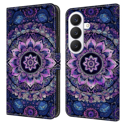 For Samsung Galaxy S26+ Wallet Stand Case Pattern Printing Leather Phone Cover