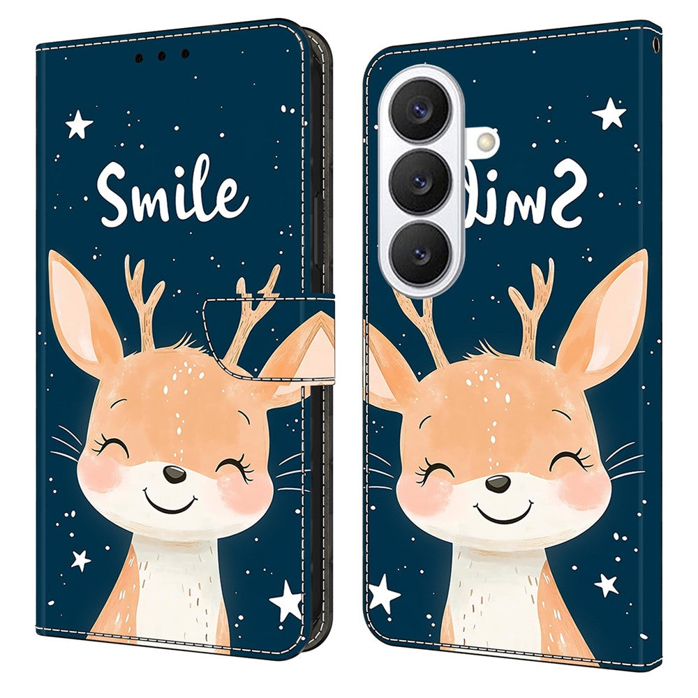 For Samsung Galaxy S26+ Wallet Stand Case Pattern Printing Leather Phone Cover