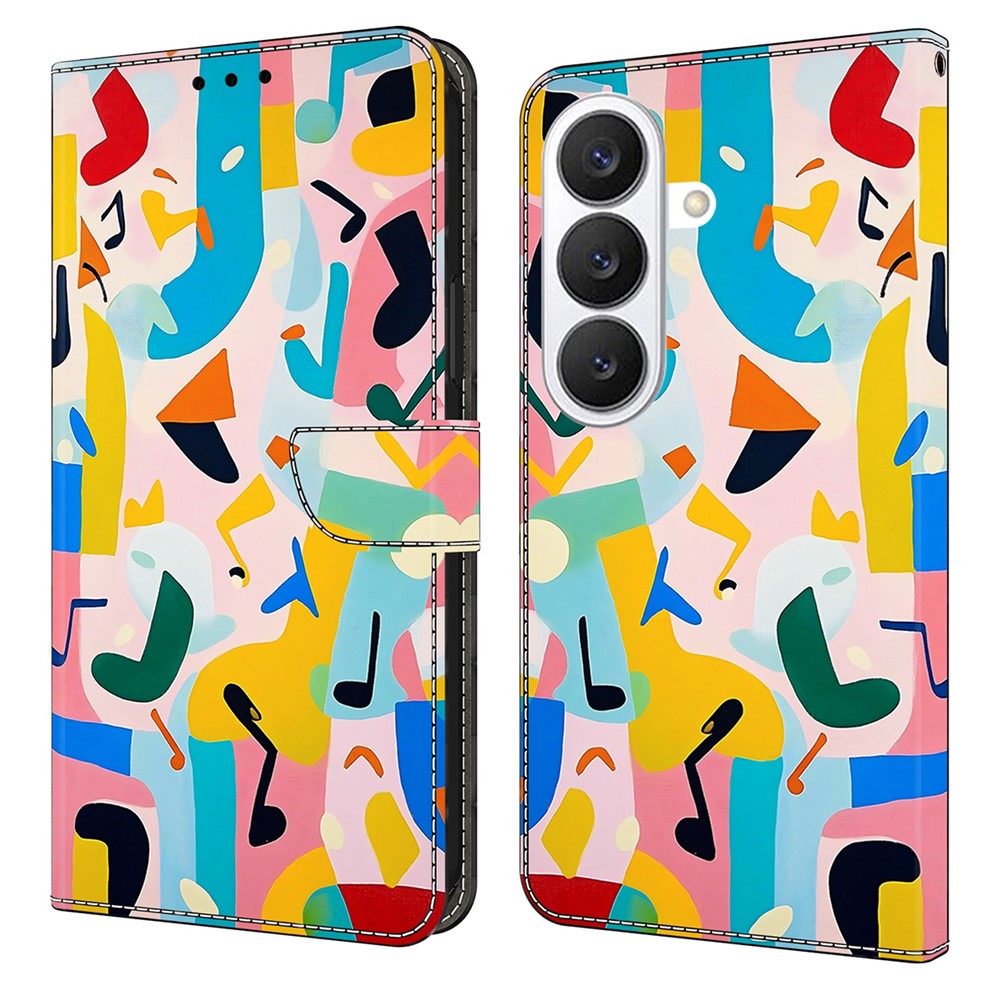 For Samsung Galaxy S26+ Wallet Stand Case Pattern Printing Leather Phone Cover