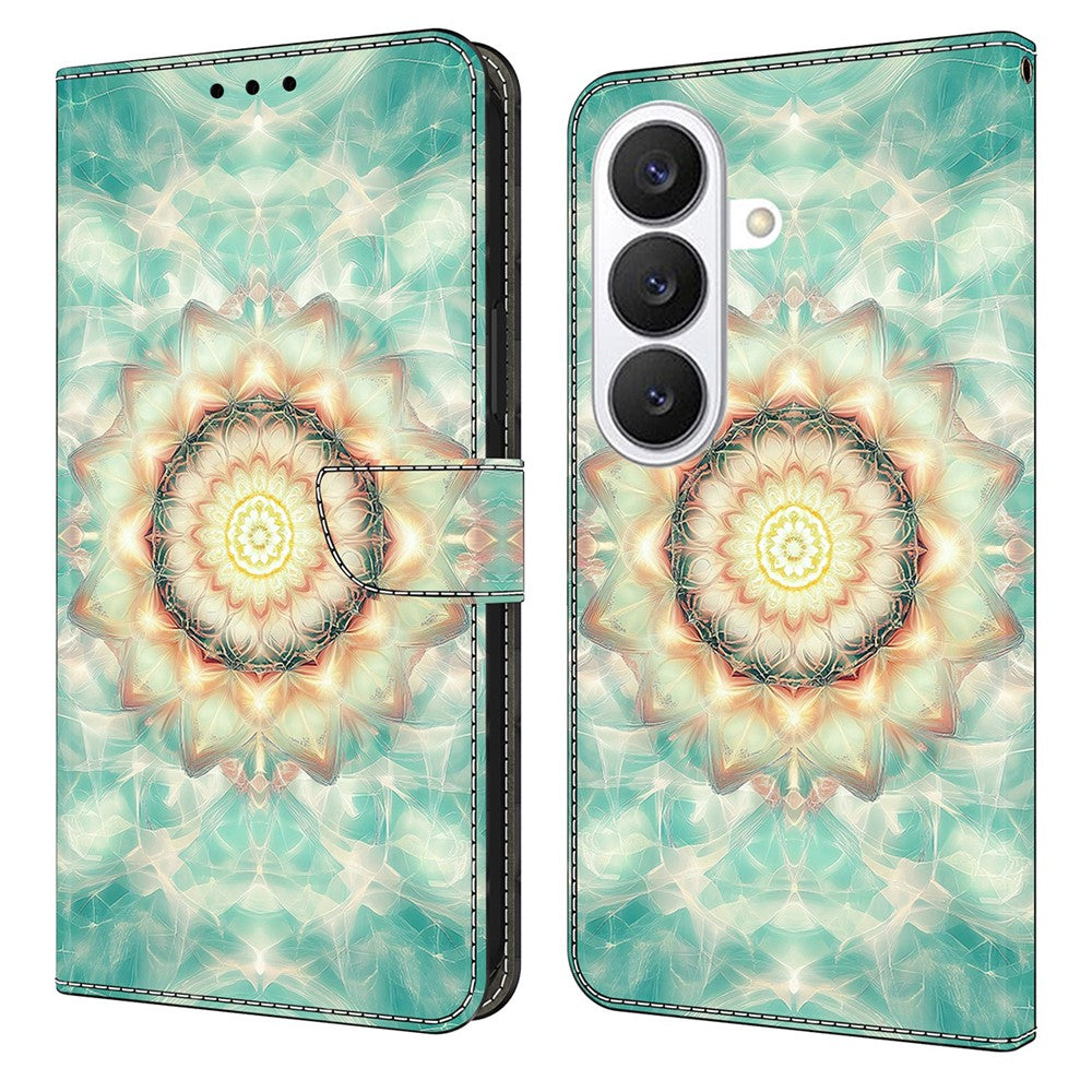 For Samsung Galaxy S26+ Wallet Stand Case Pattern Printing Leather Phone Cover