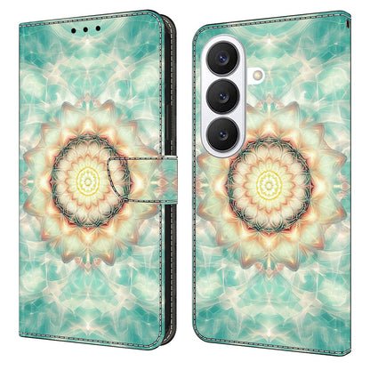 For Samsung Galaxy S26+ Wallet Stand Case Pattern Printing Leather Phone Cover