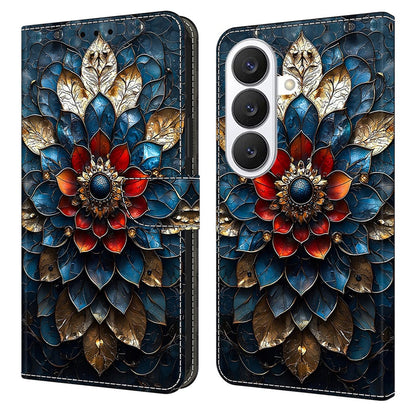 For Samsung Galaxy S26+ Wallet Stand Case Pattern Printing Leather Phone Cover