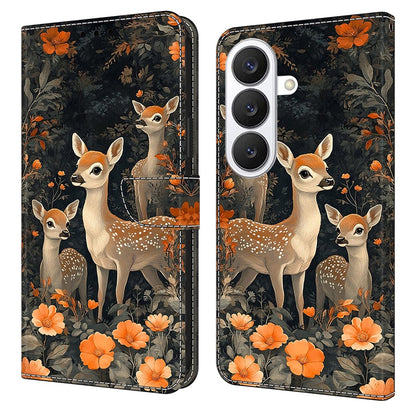 For Samsung Galaxy S26+ Wallet Stand Case Pattern Printing Leather Phone Cover