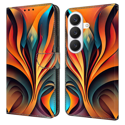 For Samsung Galaxy S26+ Wallet Stand Case Pattern Printing Leather Phone Cover