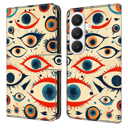 For Samsung Galaxy S26+ Wallet Stand Case Pattern Printing Leather Phone Cover
