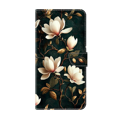 For iPhone 17e / 16e Wallet Stand Case Pattern Printing Leather Phone Cover