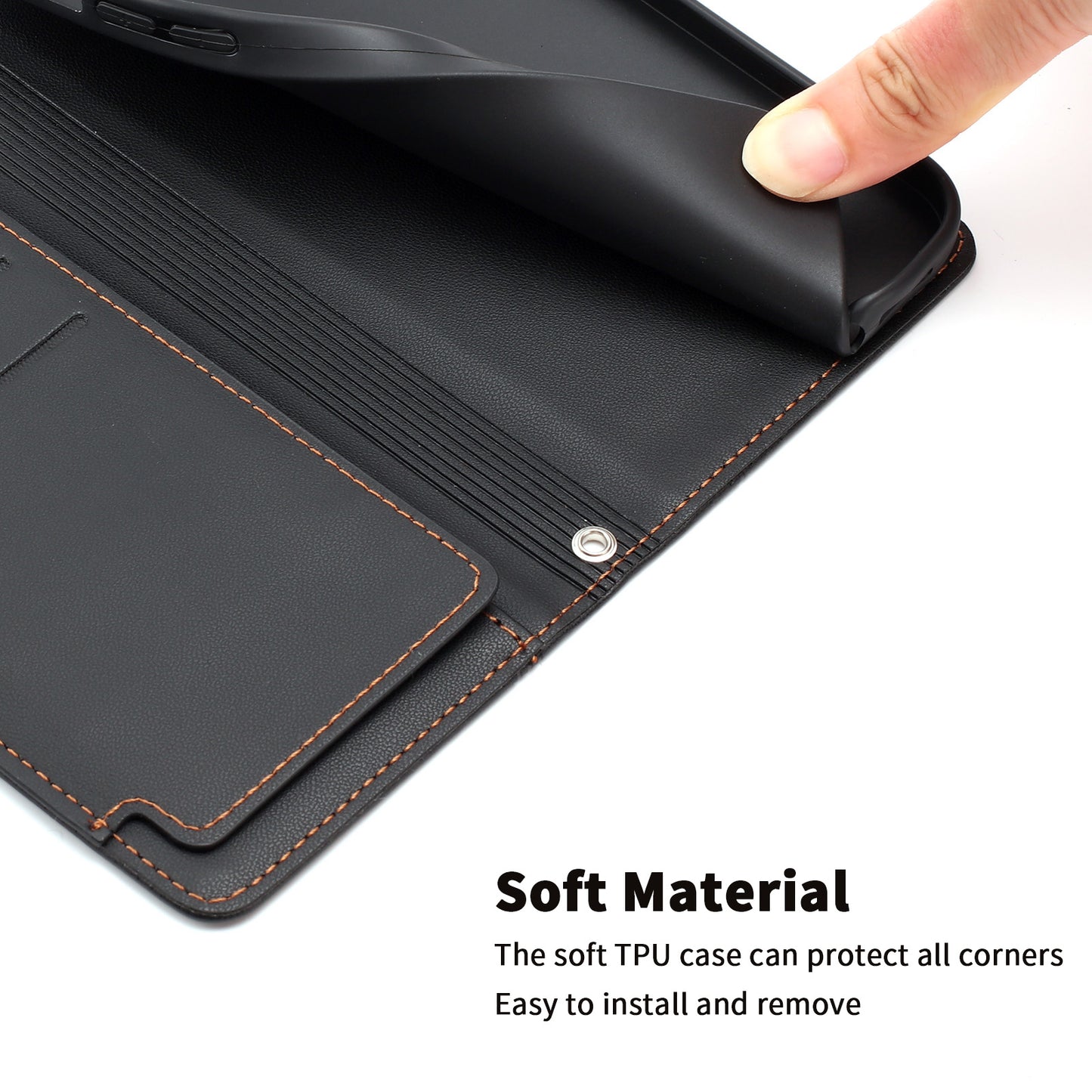 For Samsung Galaxy S26+ Case 9 Card Slots PU Leather Flip Wallet Phone Cover with Hand Strap