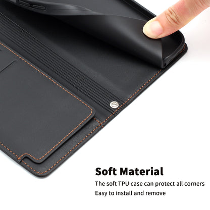 For Samsung Galaxy S26+ Case 9 Card Slots PU Leather Flip Wallet Phone Cover with Hand Strap