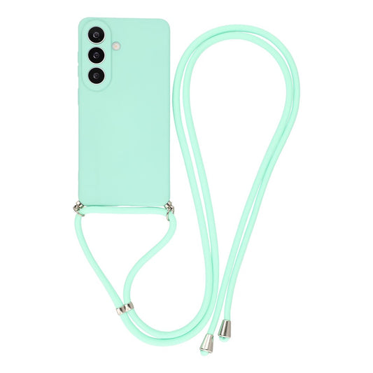 For Samsung Galaxy S26+ Case Flexible TPU Fiber Lining Anti-Shock Crossbody Phone Cover
