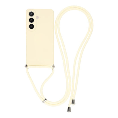 For Samsung Galaxy S26+ Case Flexible TPU Fiber Lining Anti-Shock Crossbody Phone Cover