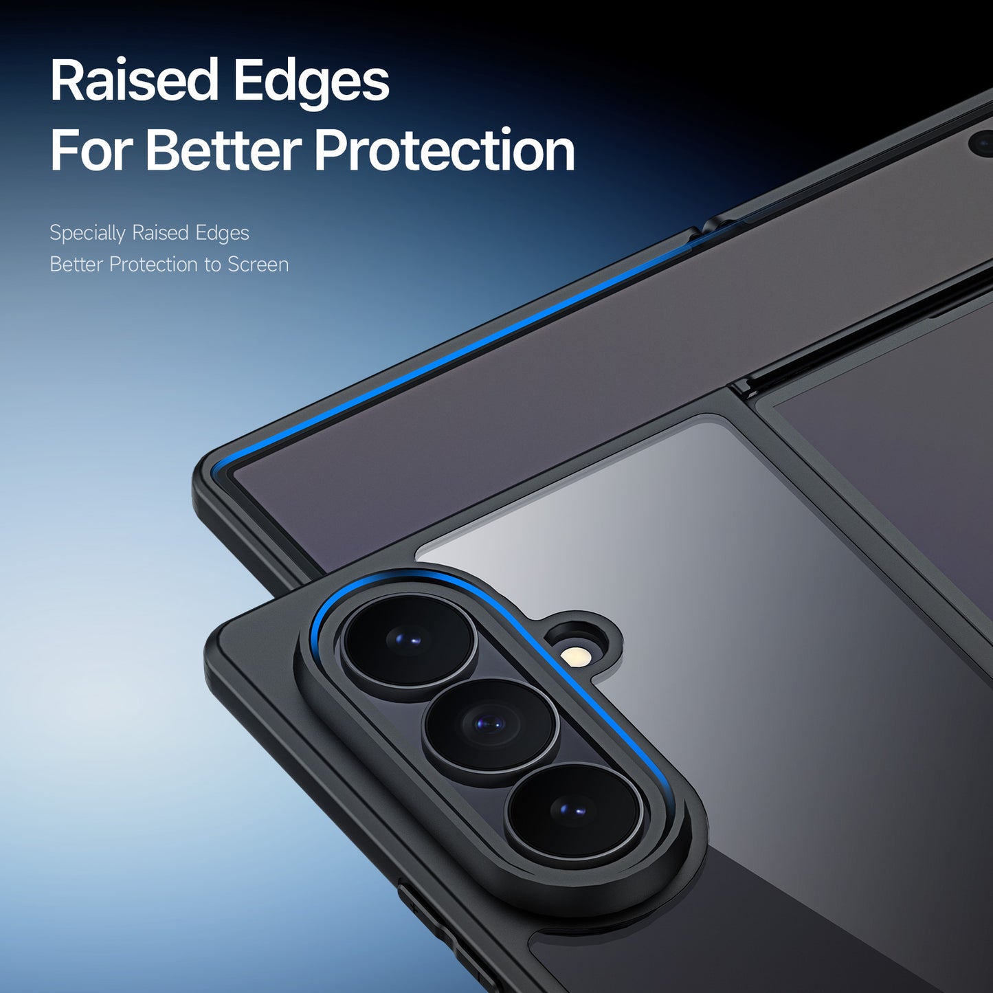DUX DUCIS for Samsung Galaxy Z Fold8 Ultra Aimo Series PC + TPU Clear Back Phone Cover (REACH Certification)