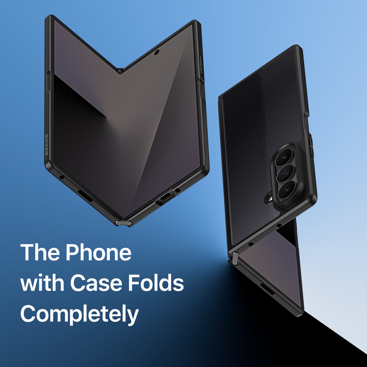 DUX DUCIS for Samsung Galaxy Z Fold8 Ultra Aimo Series PC + TPU Clear Back Phone Cover (REACH Certification)