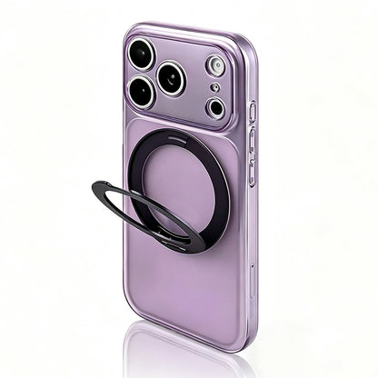 For iPhone 17 Pro Max Case Magnetic Ring Kicktand Shockproof TPU Phone Cover