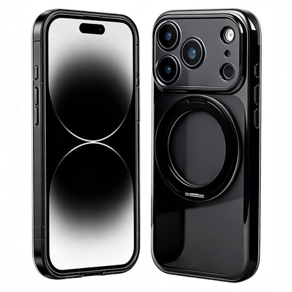 For iPhone 17 Pro Max Case Magnetic Ring Kicktand Shockproof TPU Phone Cover