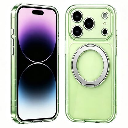 For iPhone 17 Pro Max Case Magnetic Ring Kicktand Shockproof TPU Phone Cover
