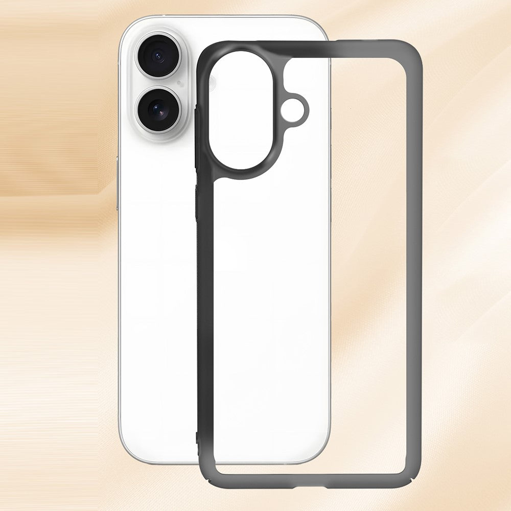 For iPhone 16 Case Hollow Heat Dissipation PC Bumper Phone Cover