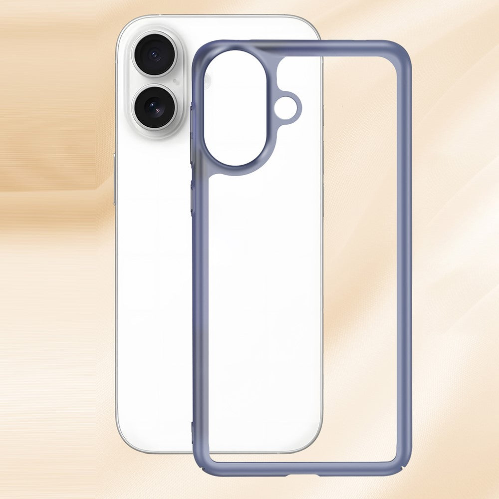 For iPhone 16 Case Hollow Heat Dissipation PC Bumper Phone Cover