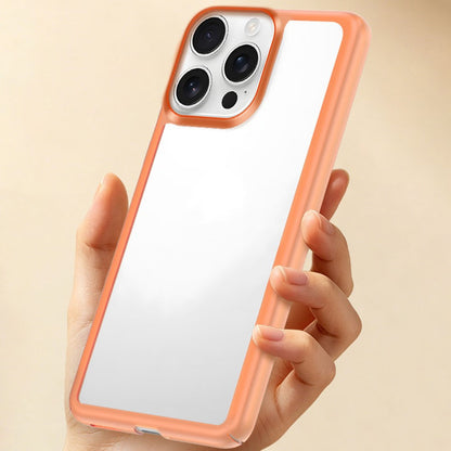 For iPhone 16 Pro Case Hollow Heat Dissipation PC Bumper Phone Cover