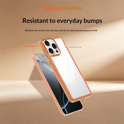 For iPhone 16 Pro Case Hollow Heat Dissipation PC Bumper Phone Cover