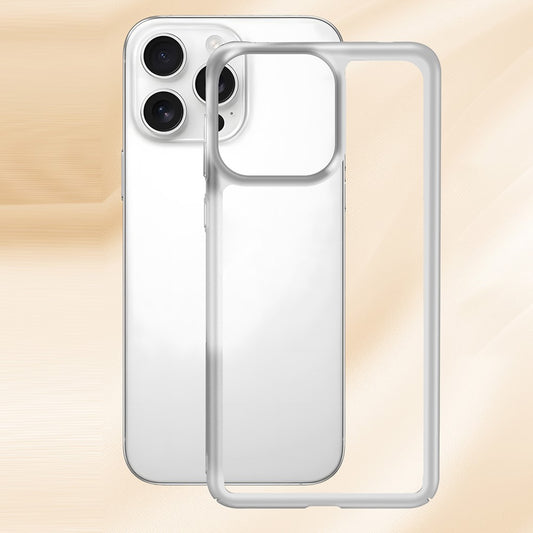 For iPhone 16 Pro Case Hollow Heat Dissipation PC Bumper Phone Cover