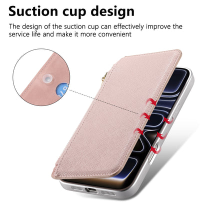 For Samsung Galaxy S26+ Leather Case  Cross Texture Detachable Magnetic Phone Cover Wallet Stand