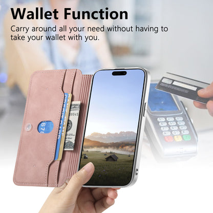 For Samsung Galaxy S26+ Leather Case  Cross Texture Detachable Magnetic Phone Cover Wallet Stand