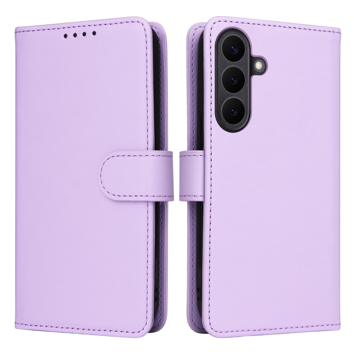 BETOPNICE for Samsung Galaxy S26+ Magnetic Case  Detachable PU Leather Phone Cover with Strap