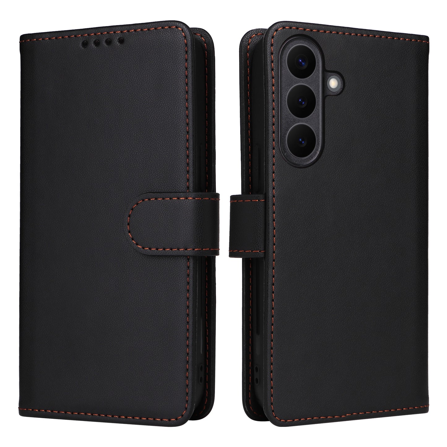 BETOPNICE for Samsung Galaxy S26+ Magnetic Case  Detachable PU Leather Phone Cover with Strap