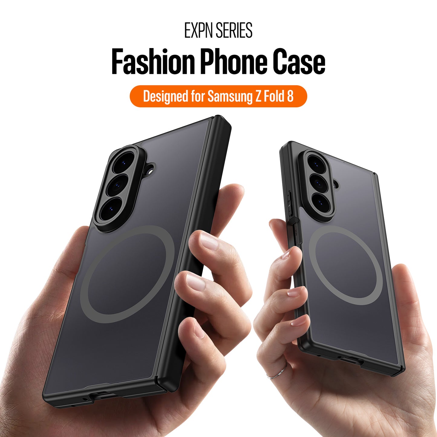 DUX DUCIS for Samsung Galaxy Z Fold8 Ultra Magnetic Case  Expn Series PC + TPU Phone Back Cover