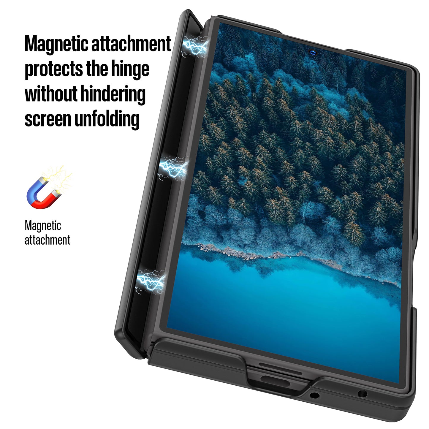 DUX DUCIS for Samsung Galaxy Z Fold8 Ultra Magnetic Case  Expn Series PC + TPU Phone Back Cover
