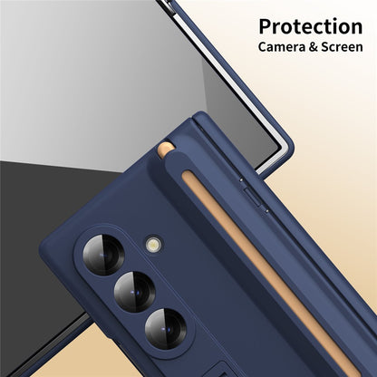 For Samsung Galaxy Z Fold8 Ultra Kickstand Case Hinge Protection PC Phone Cover with Screen Protector and Stylus Pen
