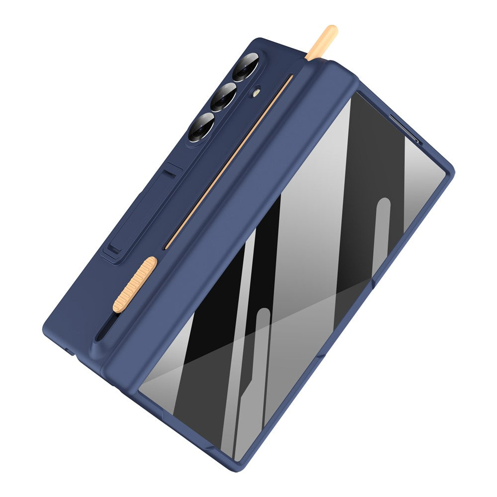 For Samsung Galaxy Z Fold8 Ultra Kickstand Case Hinge Protection PC Phone Cover with Screen Protector and Stylus Pen