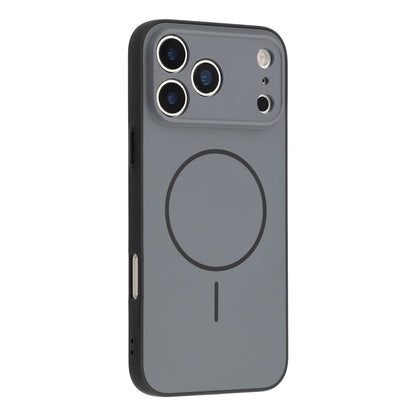 For iPhone 17 Pro Max Magnetic Case TPU + PC Shockproof Phone Cover with Electroplated Buttons