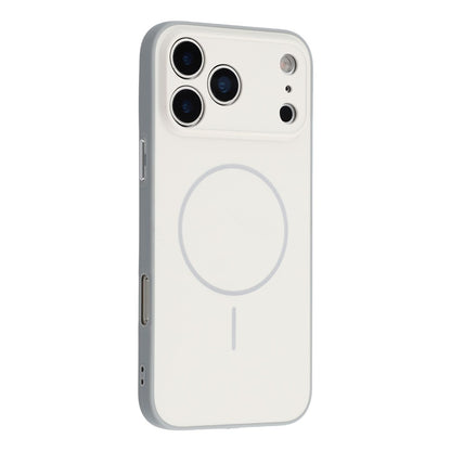 For iPhone 17 Pro Magnetic Case TPU + PC Shockproof Phone Cover with Electroplated Buttons