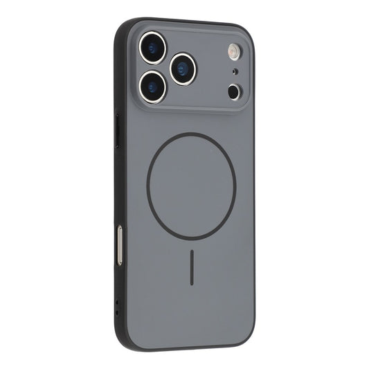 For iPhone 17 Pro Magnetic Case TPU + PC Shockproof Phone Cover with Electroplated Buttons