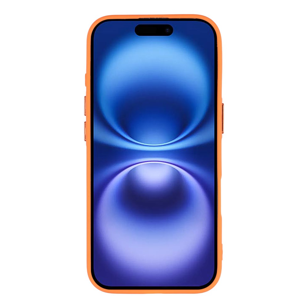 For iPhone 16 Magnetic Case TPU + PC Shockproof Phone Cover with Electroplated Buttons