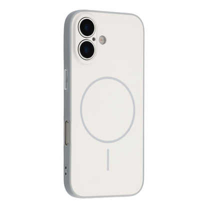 For iPhone 16 Magnetic Case TPU + PC Shockproof Phone Cover with Electroplated Buttons