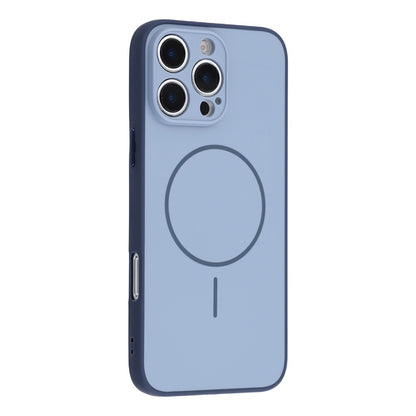 For iPhone 16 Pro Max Magnetic Case TPU + PC Shockproof Phone Cover with Electroplated Buttons