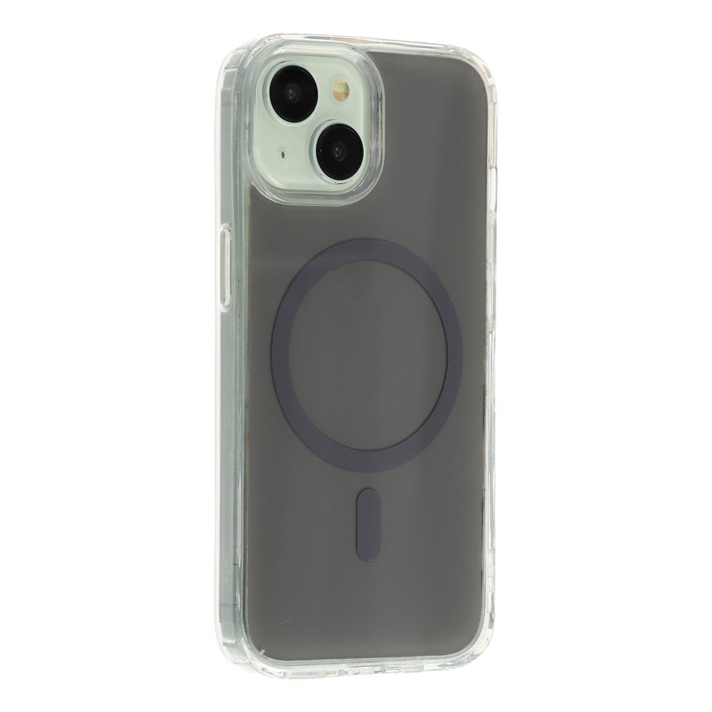 For iPhone 14 / 13 Magnetic Case PC + TPU Drop-Resistant Protective Phone Cover