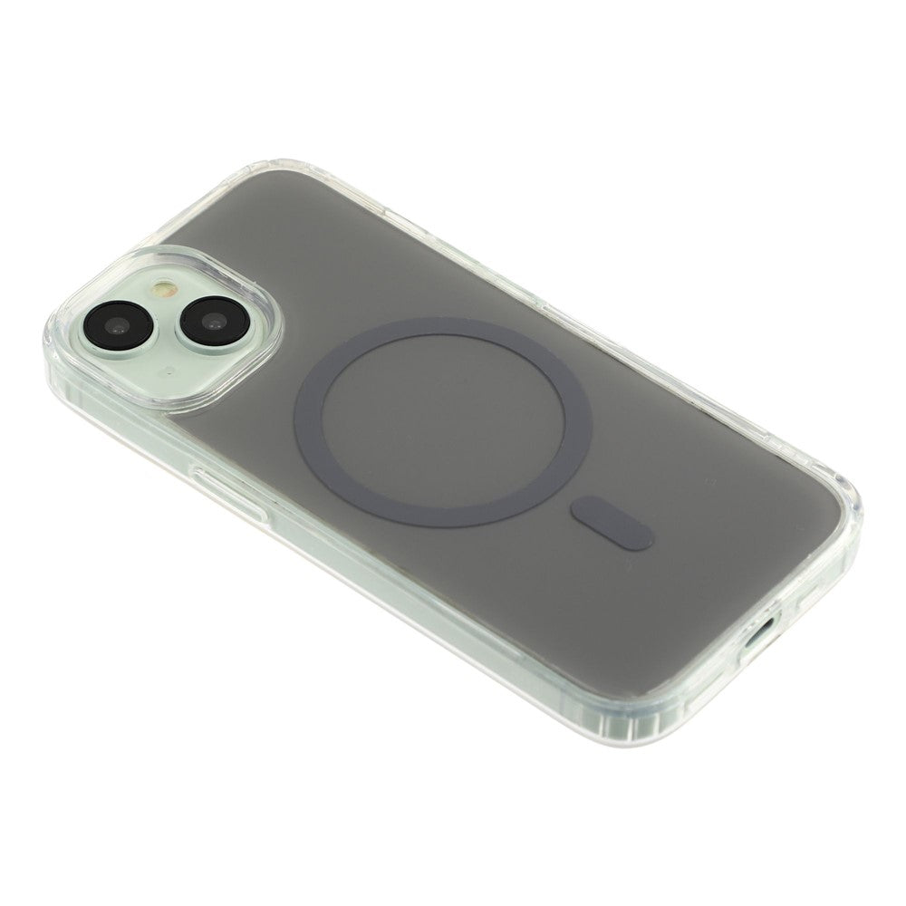 For iPhone 14 / 13 Magnetic Case PC + TPU Drop-Resistant Protective Phone Cover