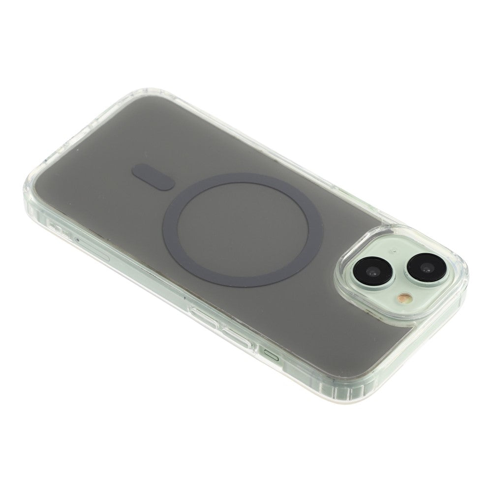 For iPhone 14 / 13 Magnetic Case PC + TPU Drop-Resistant Protective Phone Cover