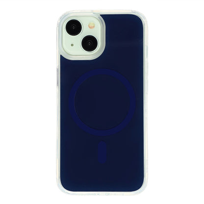 For iPhone 14 / 13 Magnetic Case PC + TPU Drop-Resistant Protective Phone Cover