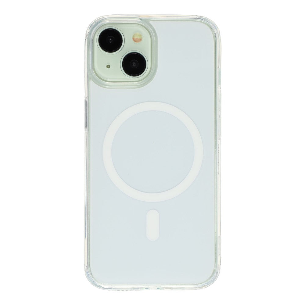 For iPhone 14 / 13 Magnetic Case PC + TPU Drop-Resistant Protective Phone Cover
