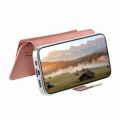 For Samsung Galaxy S26+ Case RFID Blocking Detachable Magnetic Leather Phone Cover with Ring Holder