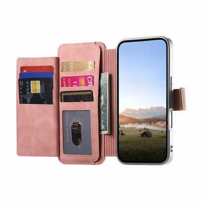 For Samsung Galaxy S26+ Case RFID Blocking Detachable Magnetic Leather Phone Cover with Ring Holder