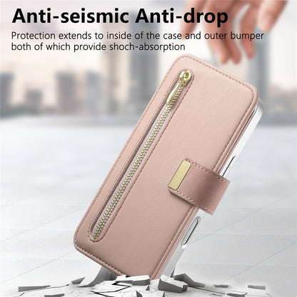 For Samsung Galaxy S26+ Case RFID Blocking Detachable Magnetic Leather Phone Cover with Ring Holder
